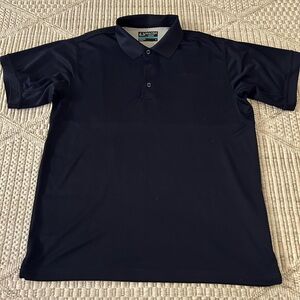 Fishing Dark Blue Polo Shirt